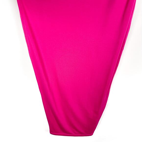 Ser.O.ya Brogan Dress Pink Jersey Crisscross Open Back Sleeveless Maxi Sz‎ S - Picture 9 of 14